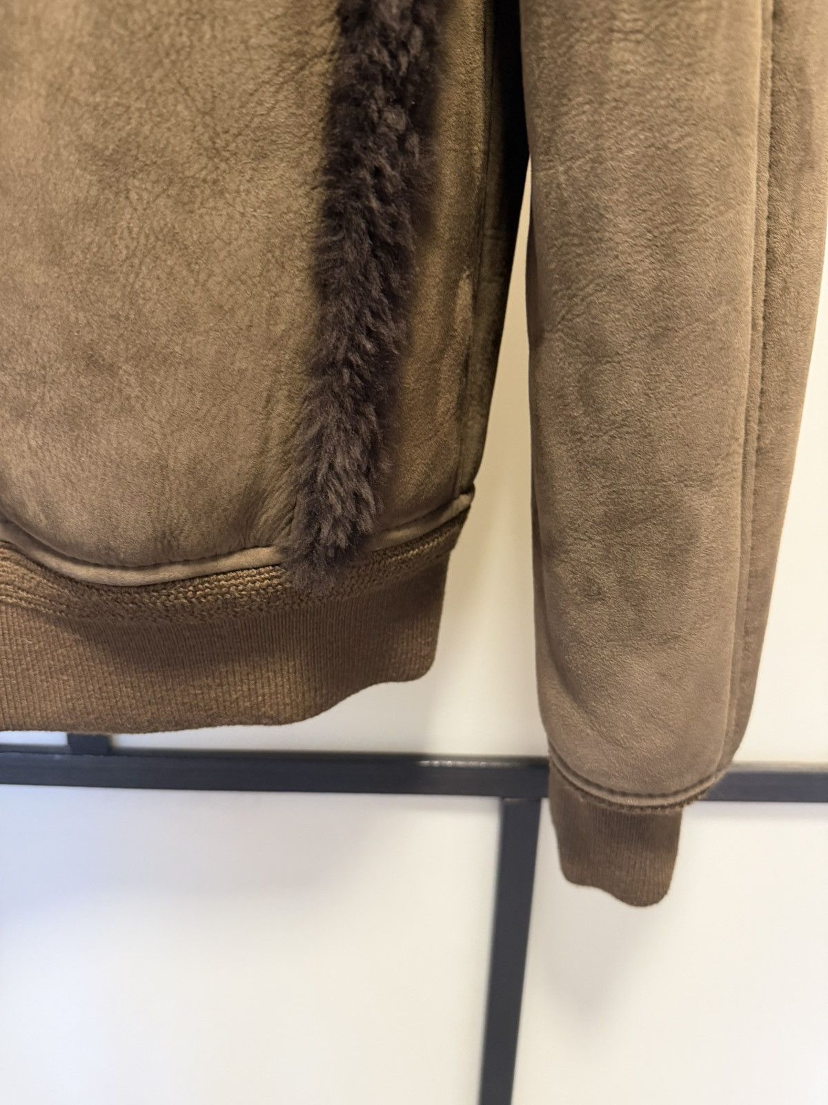 Celine × Hedi Slimane UNRELEASED - FW20 Brown Shearling Jacket Size US S / EU 44-46 / 1 - 19 Thumbnail