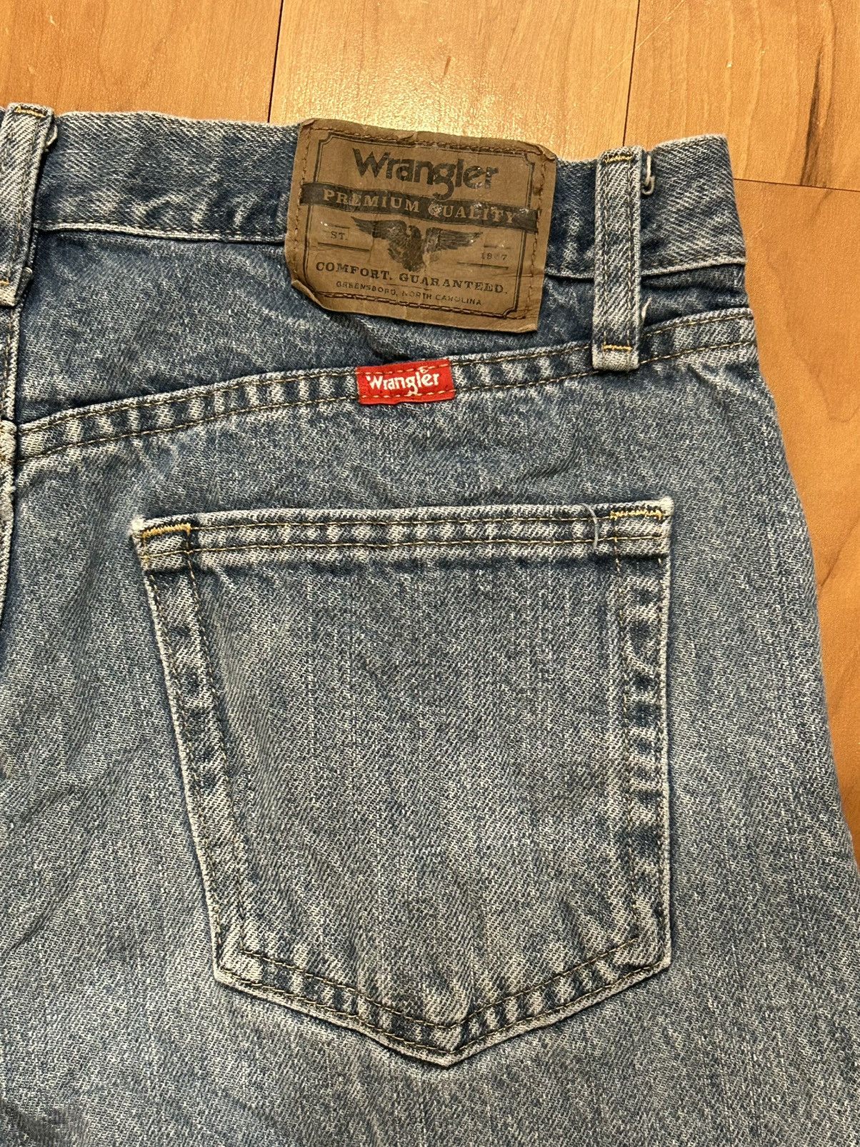 Vintage × Wrangler Vintage Jeans Size US 31 - 3 Thumbnail