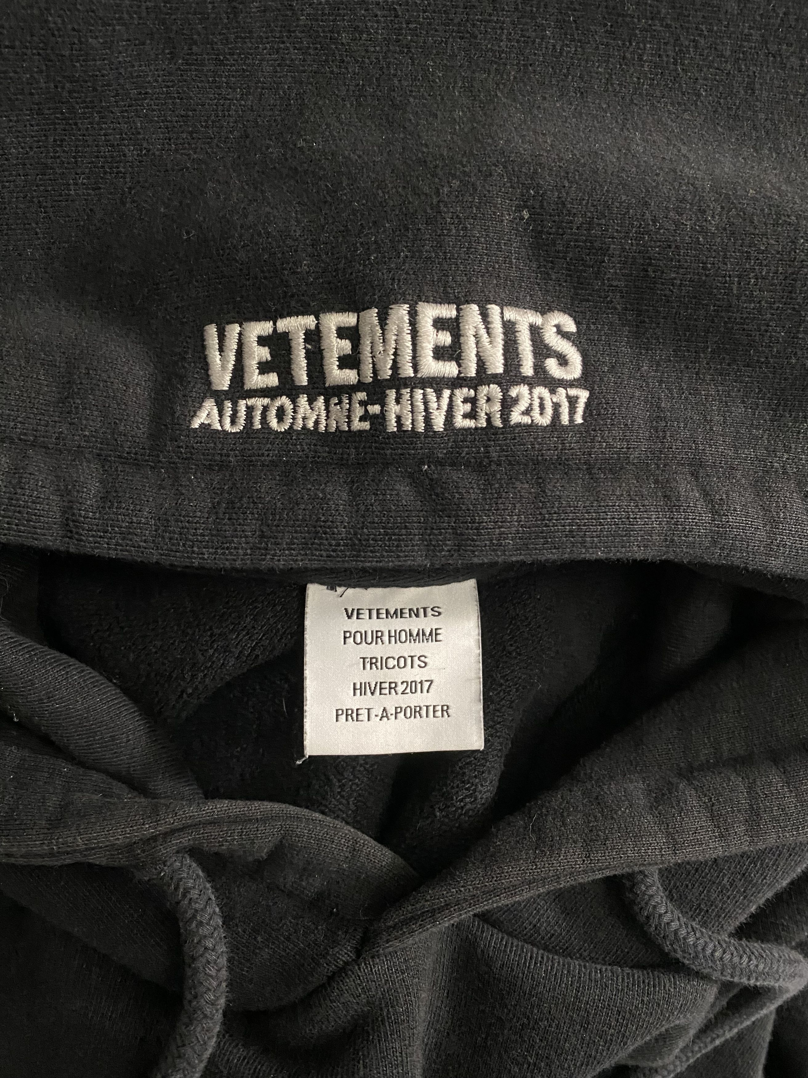 Vetements Vetements Total Fxxking Darkness Hoodie Size US S / EU 44-46 / 1 - 4 Thumbnail