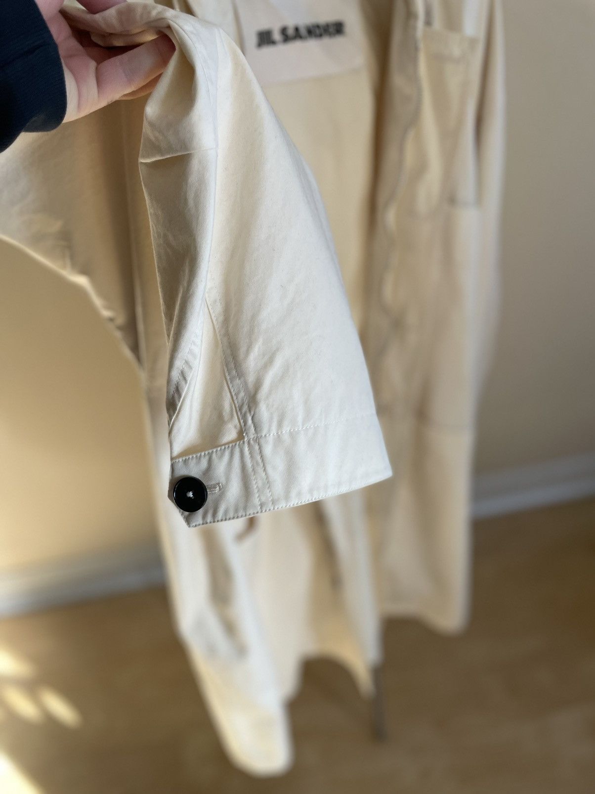 Jil Sander Jil Sander White Hooded Parka Size US XL / EU 56 / 4 - 5 Thumbnail