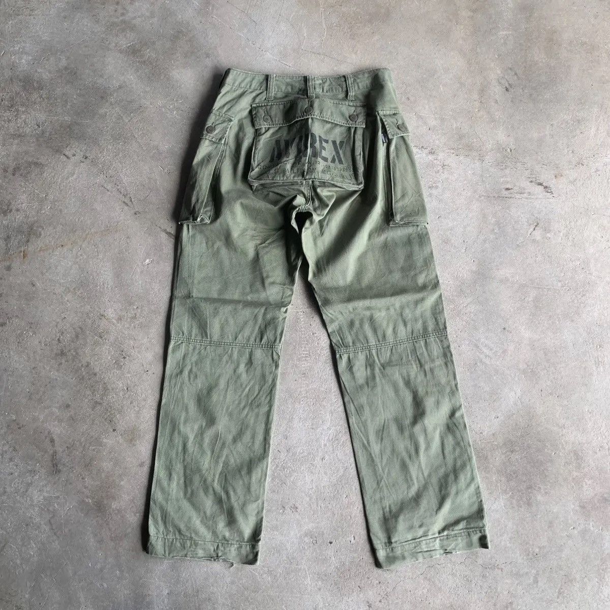 Avirex Vintage Avirex Big Pocket With Stencil Cop Utility Pants Size US 29 - 12 Thumbnail