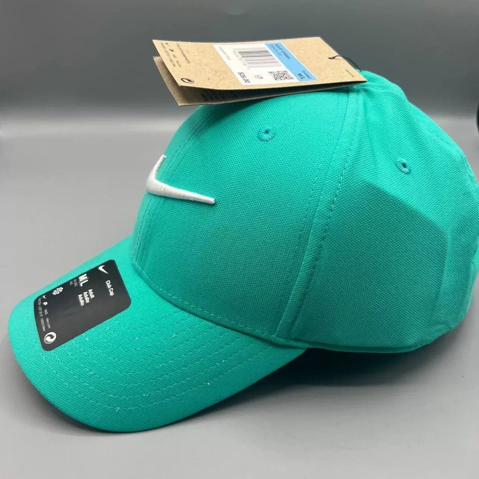 Nike Nike Dri-Fit Hat Men Blue Black Strap Back Cap New M-L Size ONE SIZE - 2 Thumbnail