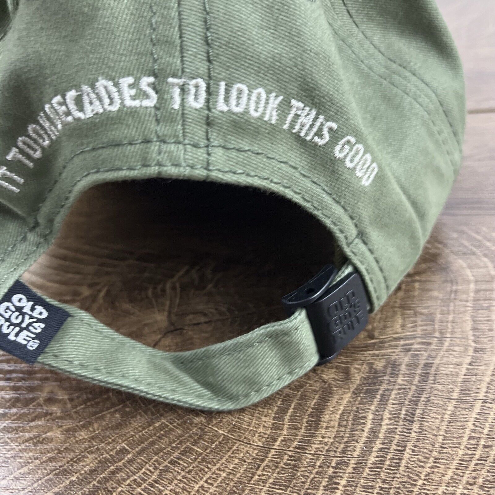 Other Old Guys Rule Hat Old Guys Hat Green Hat Adjustable Hat Gree Size ONE SIZE - 14 Thumbnail