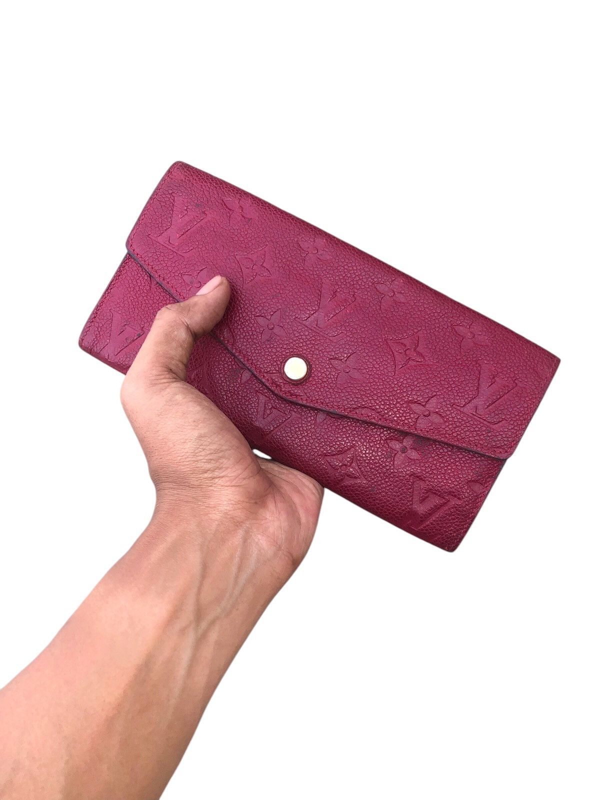 Louis Vuitton LOUIS VUITTON Aurore Monogram Empreinte Curieuse Wallet Size ONE SIZE - 3 Thumbnail