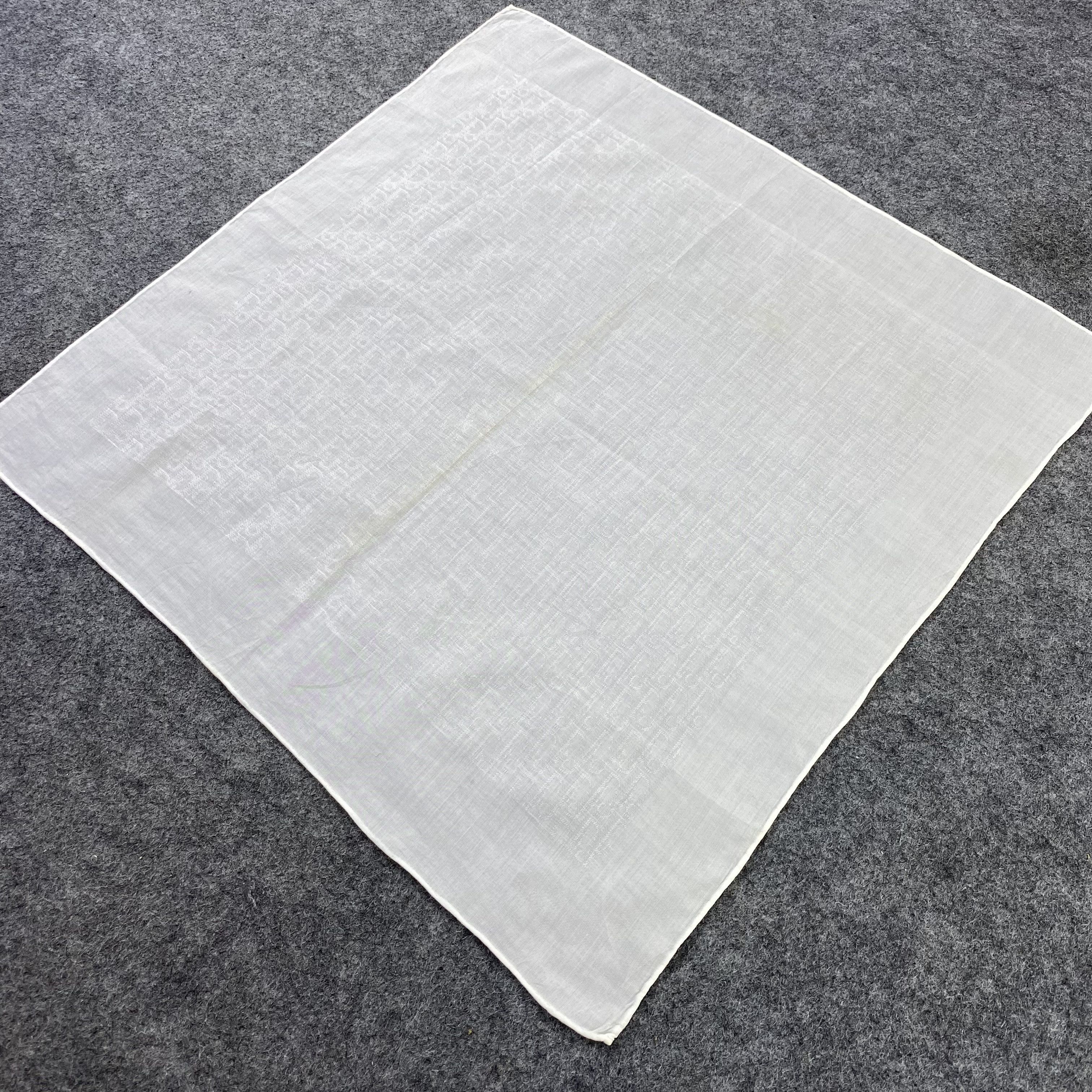 Vintage Christian Dior Monogram Neckerchief/Bandana/Handkerchief-B56 Size ONE SIZE - 4 Thumbnail