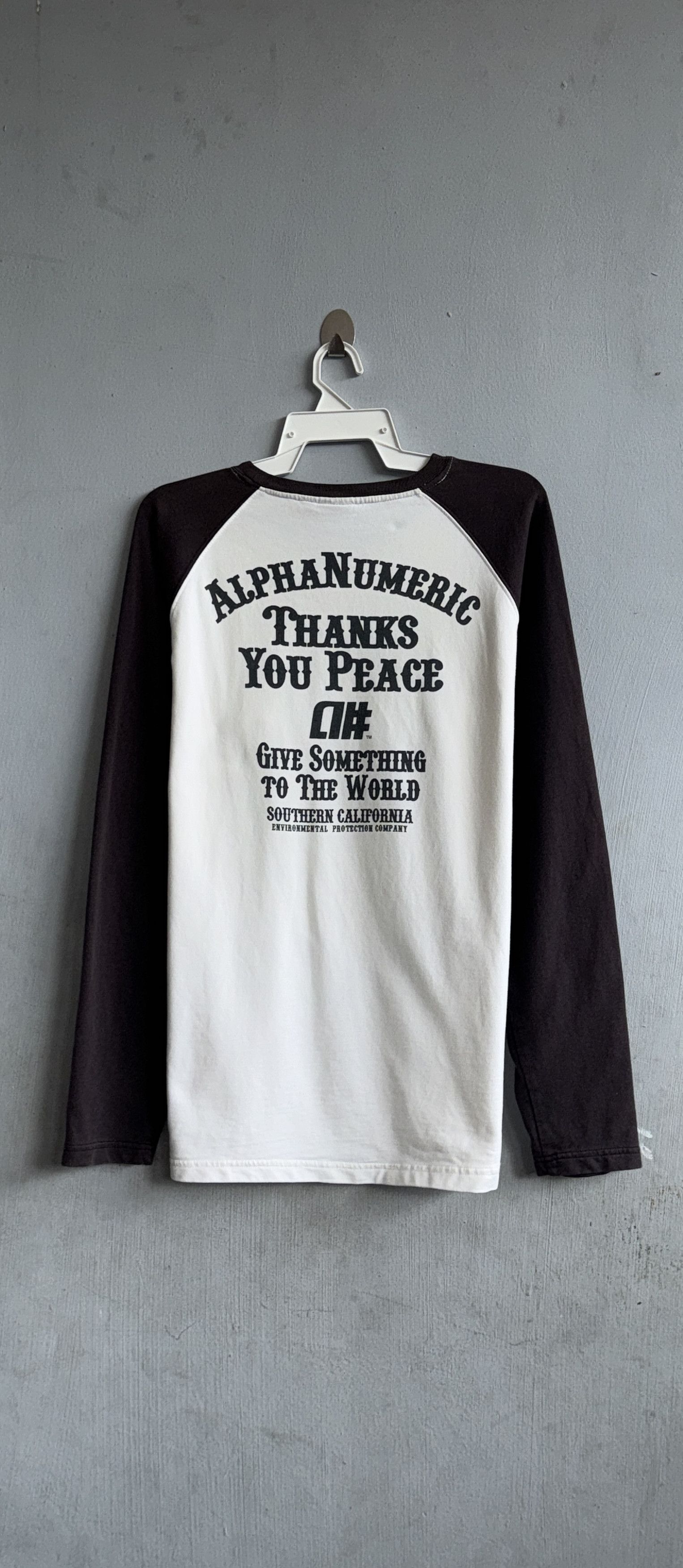 Alphanumeric Alphanumeric Long Sleeve Vintage Shirt Size US L / EU 52-54 / 3 - 7 Thumbnail