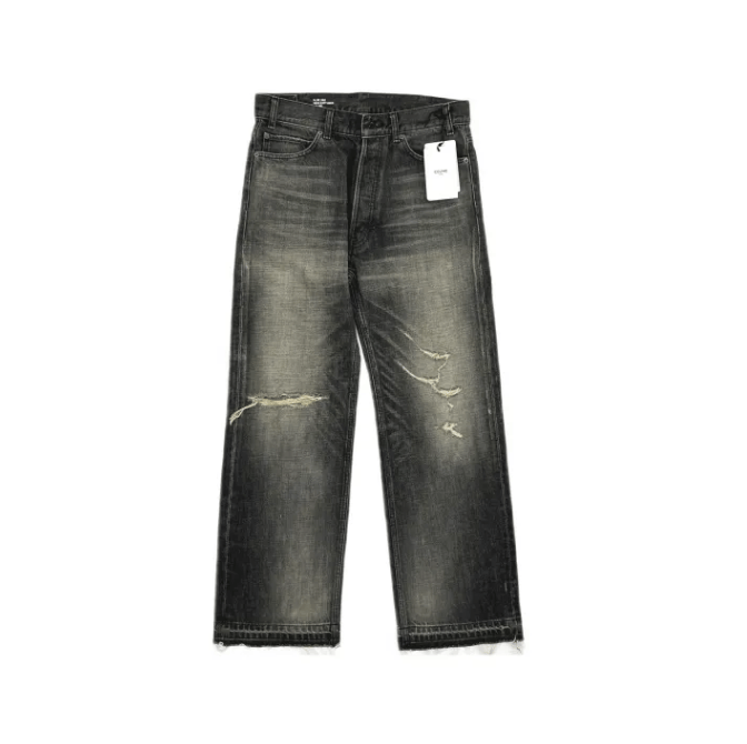 Celine Celine Ripped low-rise jeans 30eu Size US 30 / EU 46 - 1 Thumbnail