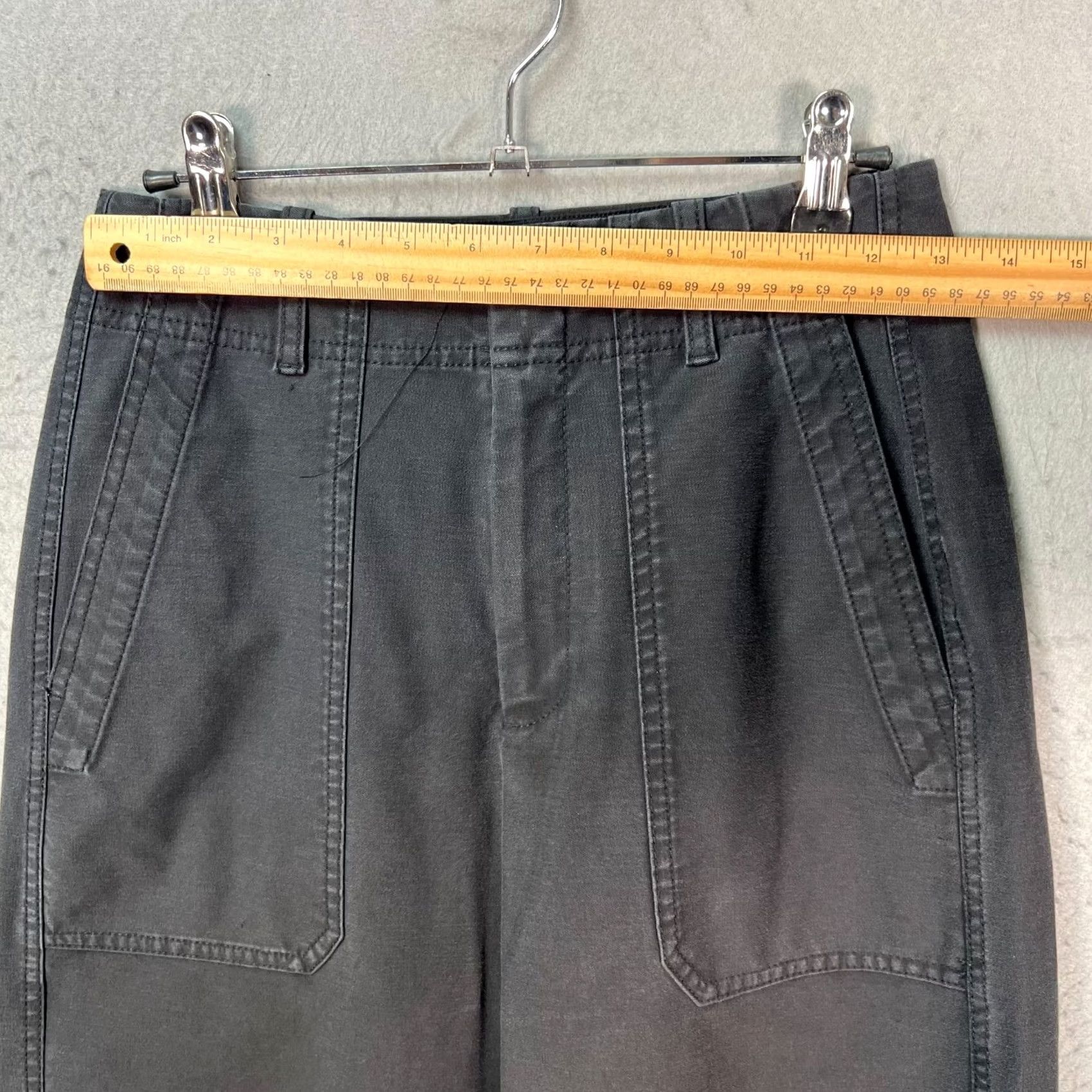 Athleta Athleta Pants Size 2 Black Cropped Relaxed Fit Barrel Leg Womens Size 26" / US 2 / IT 38 - 5 Thumbnail