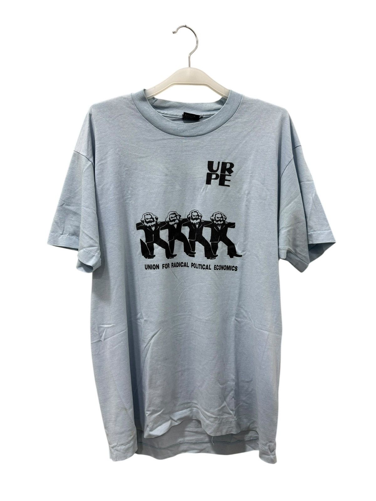 Union LA VINTAGE 80’s UNION FOR RADICAL POLITIC ECONOMY (URPE) TEE Size US M / EU 48-50 / 2 - 1 Thumbnail