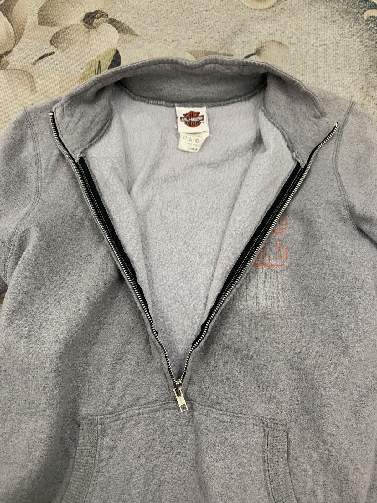 Harley Davidson Harley Davidson Half Zip Style Sweater Size US L / EU 52-54 / 3 - 13 Thumbnail