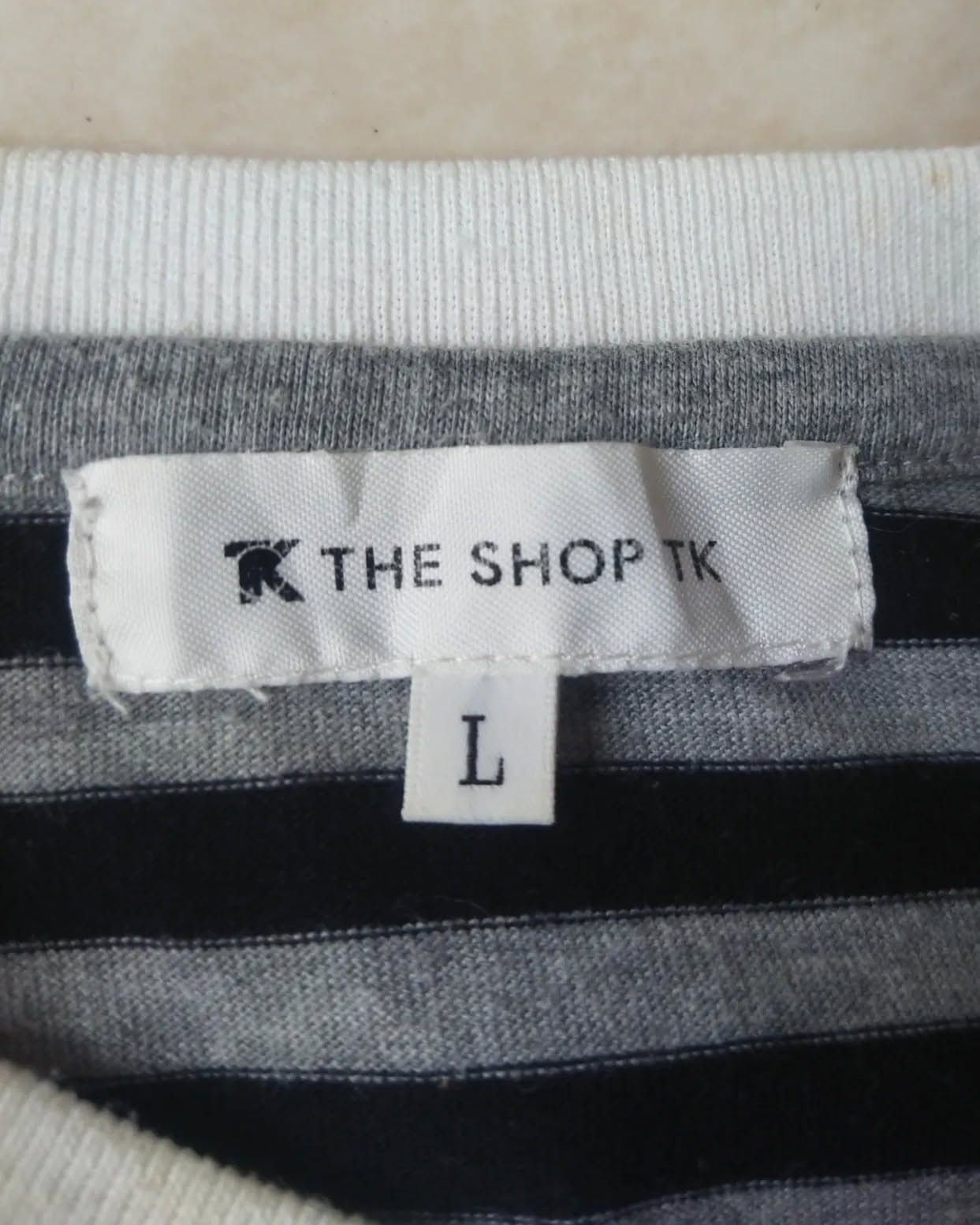 Takeo Kikuchi Takeo Kikuchi Mixed Pattern Stripes Longsleeve Size US L / EU 52-54 / 3 - 7 Thumbnail