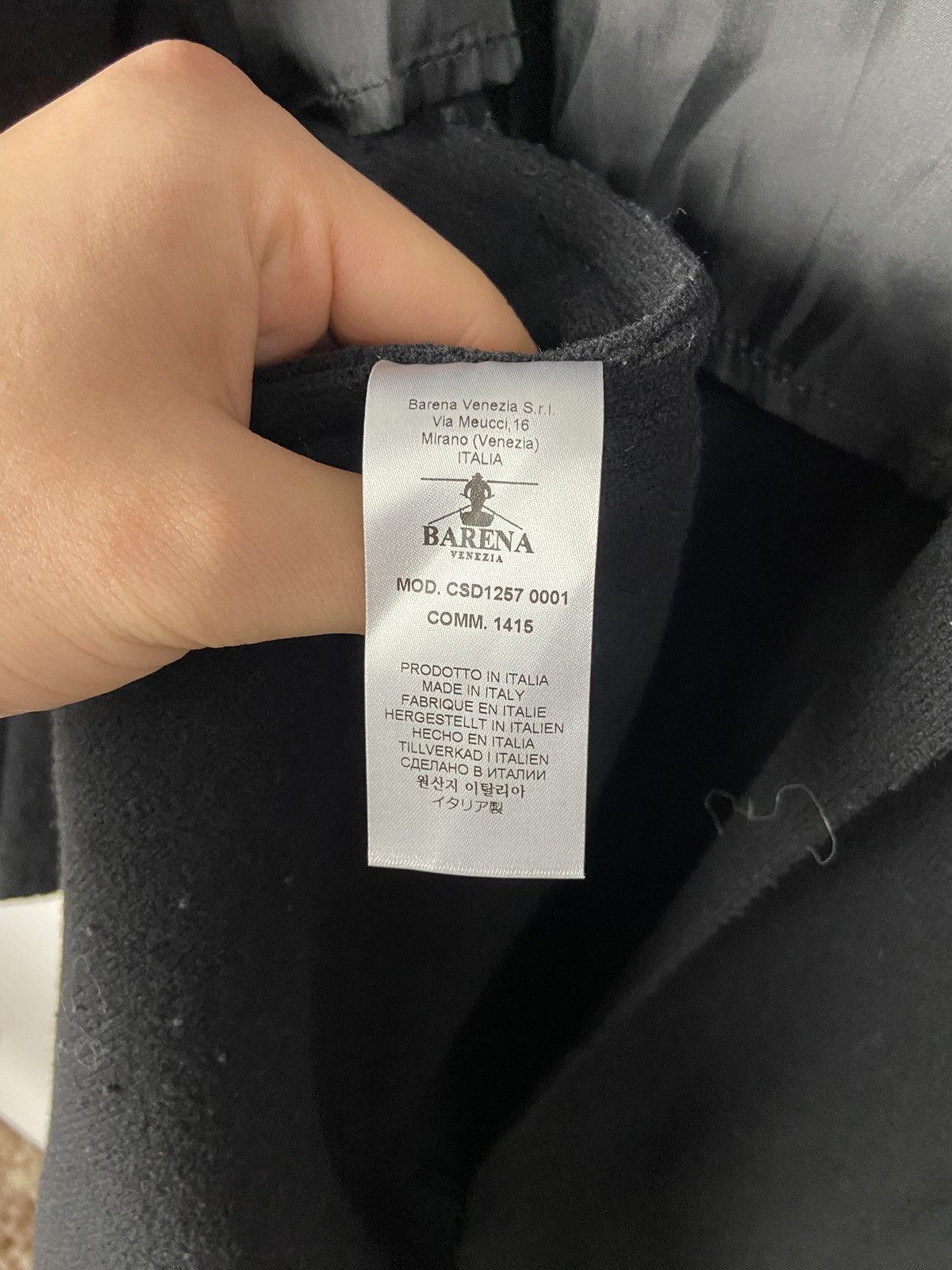 Barena Barena Venezia Black Womens Open Coat Luxury Size S / US 4 / IT 40 - 11 Thumbnail