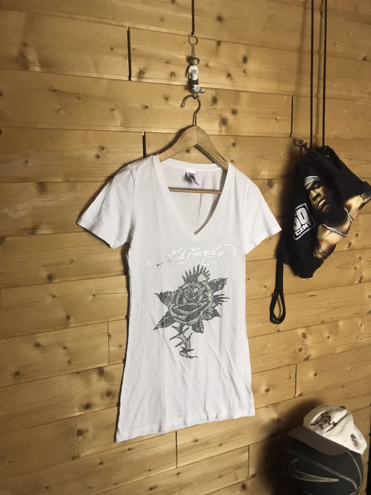 Ed Hardy Ed Hardy rose t-shirt Size M / US 6-8 / IT 42-44 - 1 Thumbnail