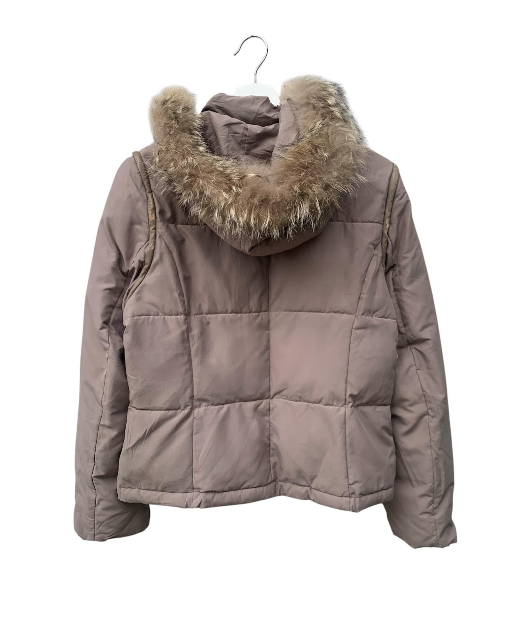 MCM Vintage MCM Legere Monogram Puffer Fur Hoodie Jacket Size US L / EU 52-54 / 3 - 3 Thumbnail