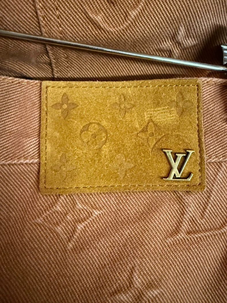 Louis Vuitton Louis Vuitton Brown Logo Pants Size 32-2506 Size US 32 / EU 48 - 3 Thumbnail