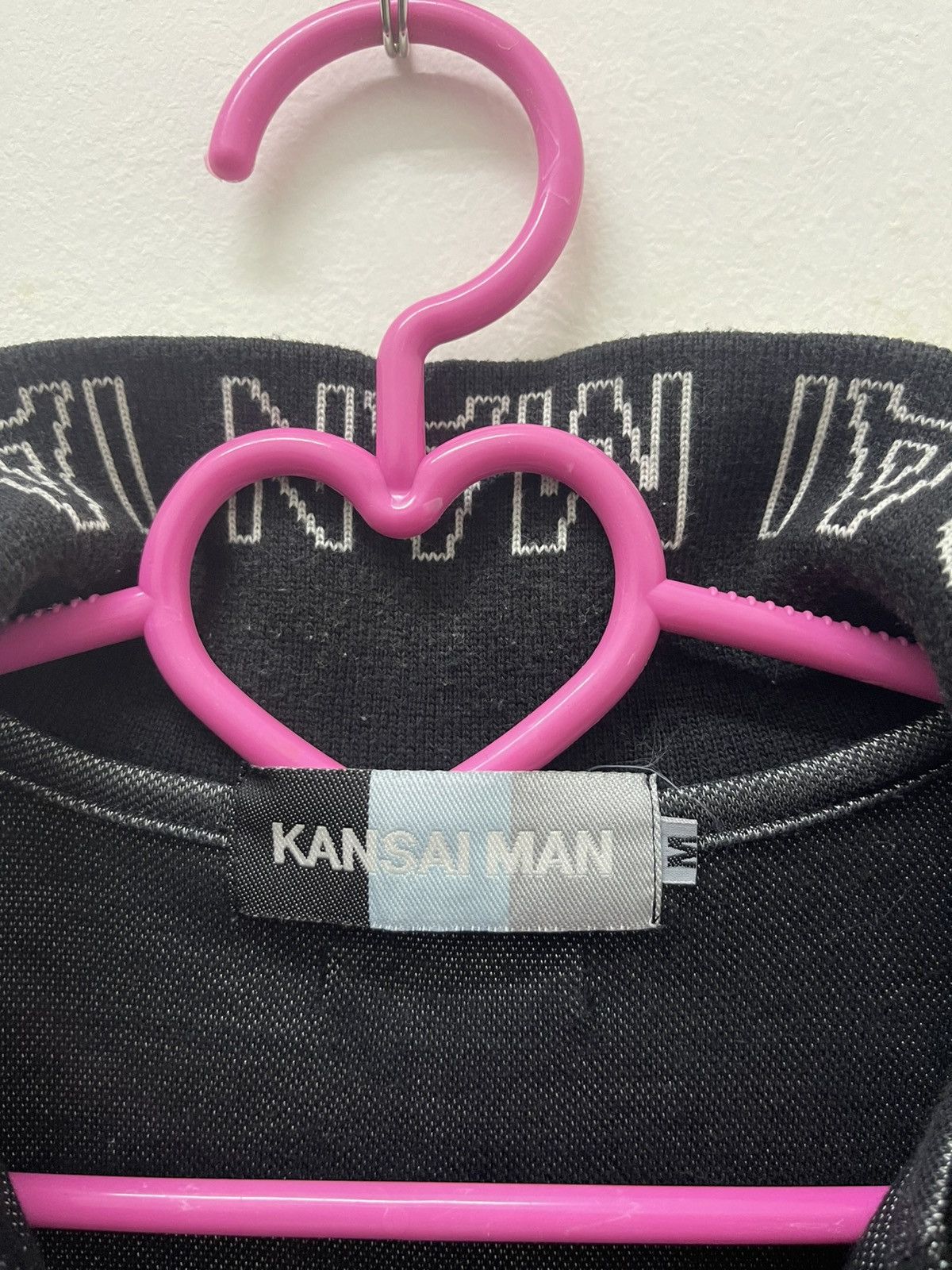 Kansai Yamamoto Rare Vintage KANSAI MAN Yamamoto Spell Out On Collar Size US M / EU 48-50 / 2 - 4 Thumbnail
