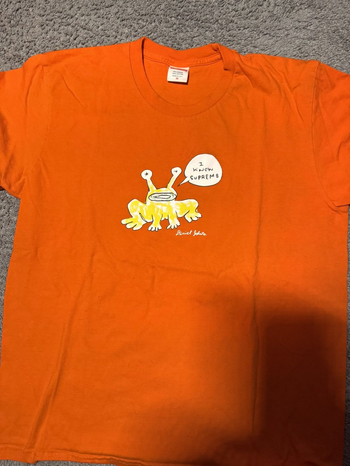 Supreme Supreme Daniel Johnston Frog Tee Size US M / EU 48-50 / 2 - 2 Thumbnail