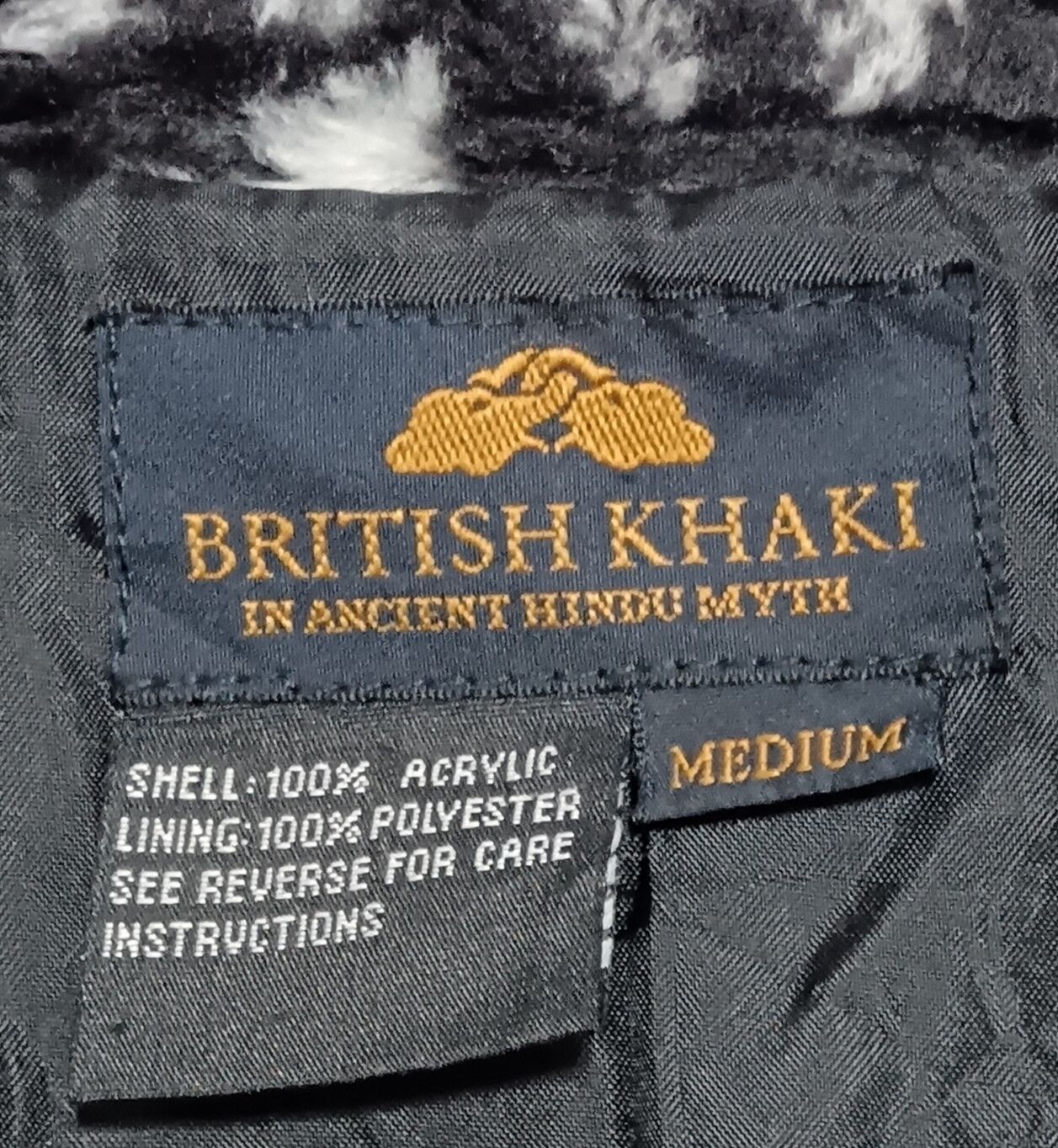 Japanese Brand BRITISH KHAKI FLEECE FULL PRINT ZIPPER JACKET Size US M / EU 48-50 / 2 - 3 Thumbnail