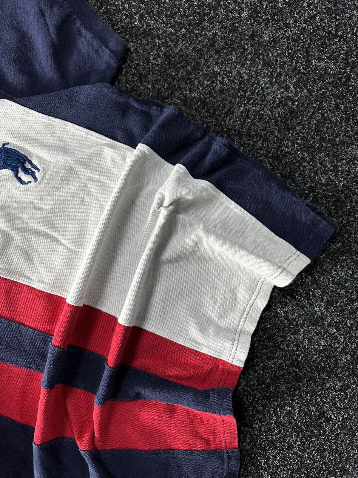 Polo Ralph Lauren × Vintage ❗️Vintage POLO Shirt Polo Ralph Lauren #3 USA Chief Keef styl Size US M / EU 48-50 / 2 - 6 Thumbnail