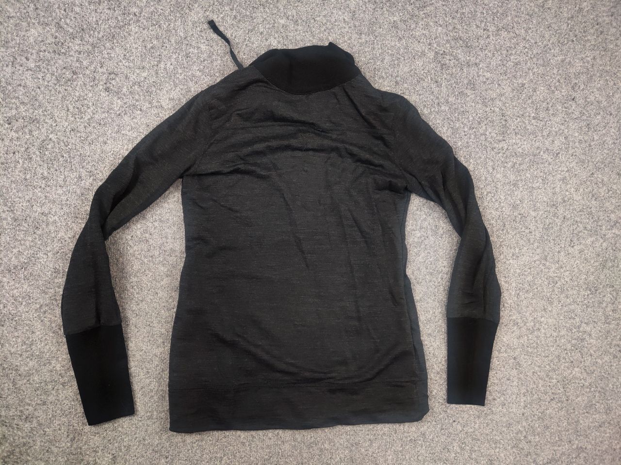 Ibex Ibex Merino wool thermal Pullover Jacket Full Zip Black USA Size S / US 4 / IT 40 - 9 Thumbnail