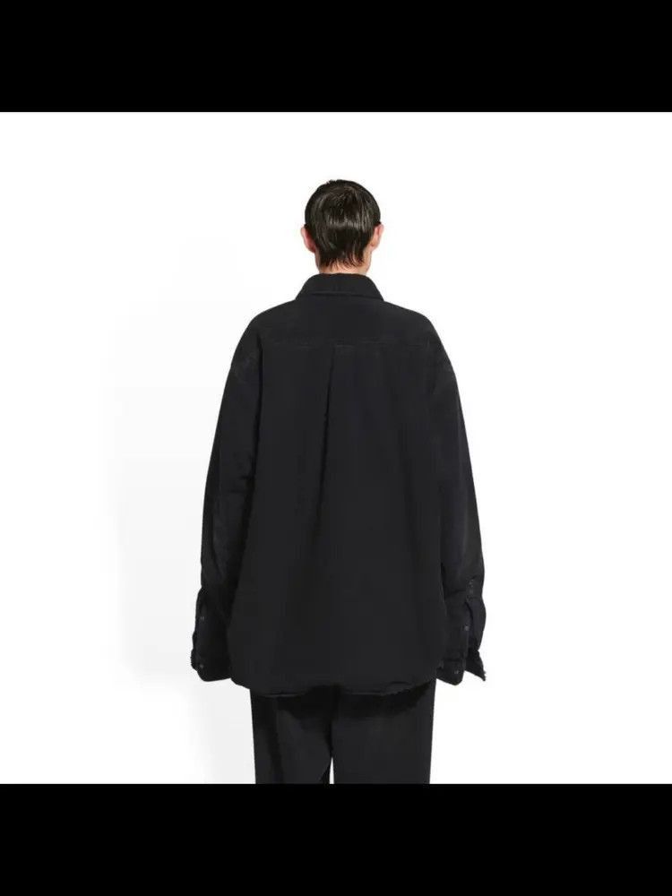 Balenciaga Balenciaga Oversized Cotton Filled Work Jacket Size US XS / EU 42 / 0 - 9 Thumbnail