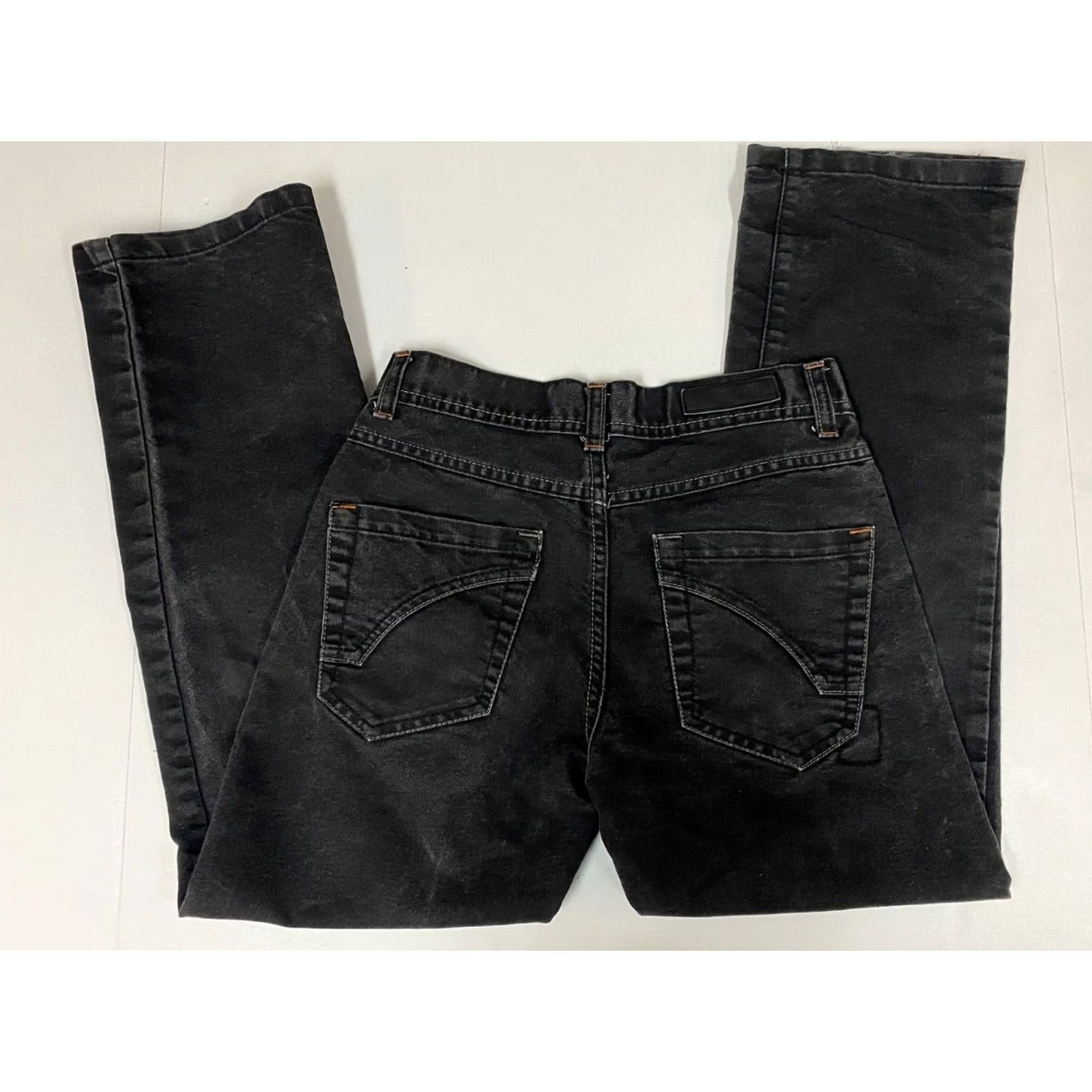 Ring Of Fire Ring of Fire Womens Jeans 24x24 Black Straight Regular Size 42" / US 20 - 4 Thumbnail