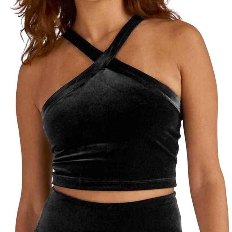 Beyond Yoga Beyond Yoga Converge Cropped Tank in Black, Size S Size S / US 4 / IT 40 - 1 Thumbnail