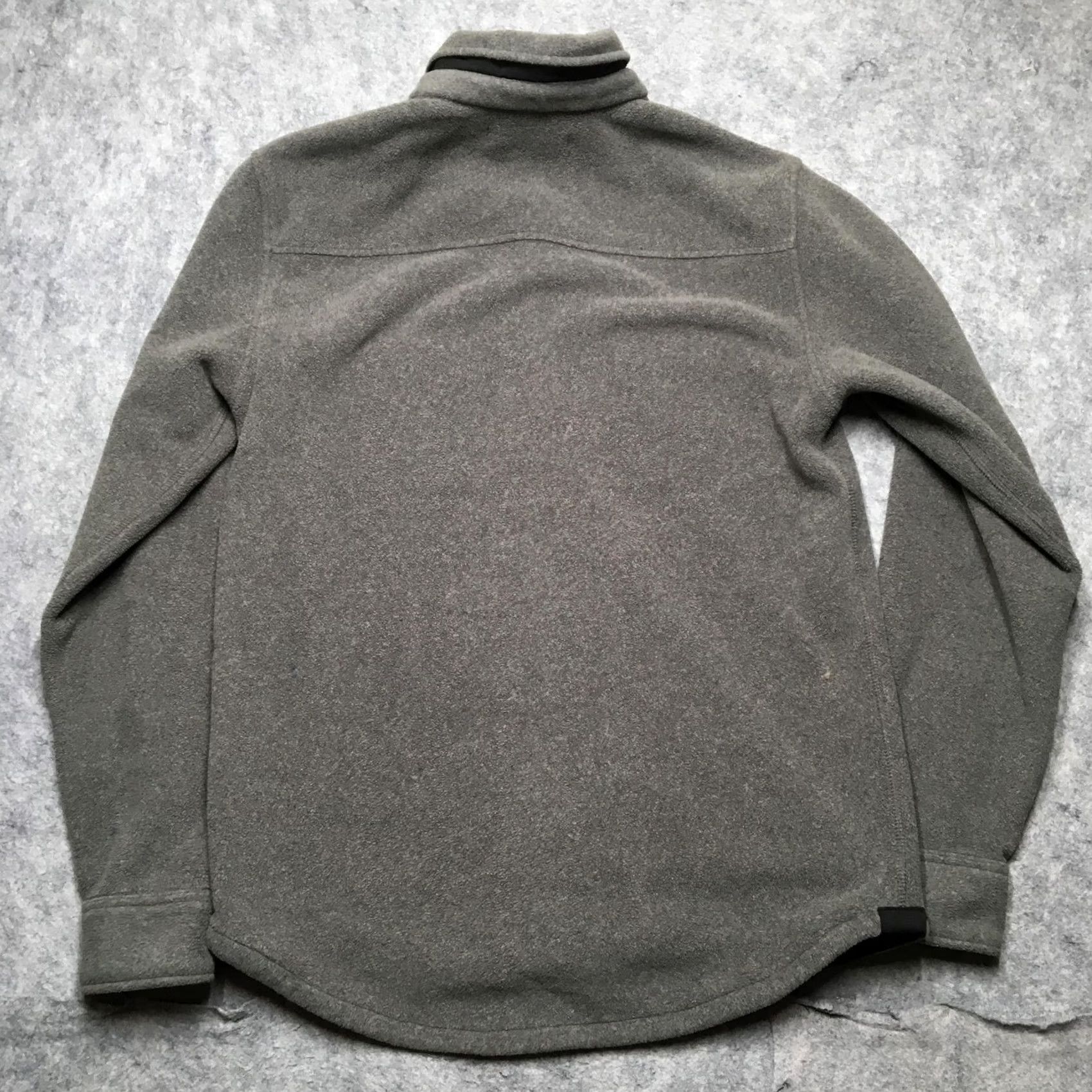 Outerknown Outerknown Fleece Shirt Jacket Mens Small S Gray Fleece Snap Front Pockets Jac Size US S / EU 44-46 / 1 - 7 Thumbnail