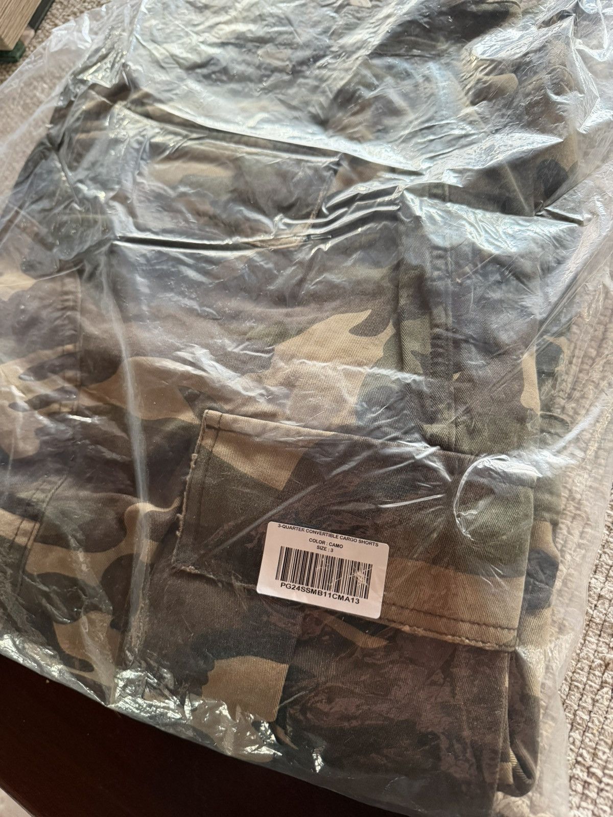 PROJECT G/R PROJECT G/R CAMO CARGO SHORTS Size US 34 / EU 50 - 3 Thumbnail