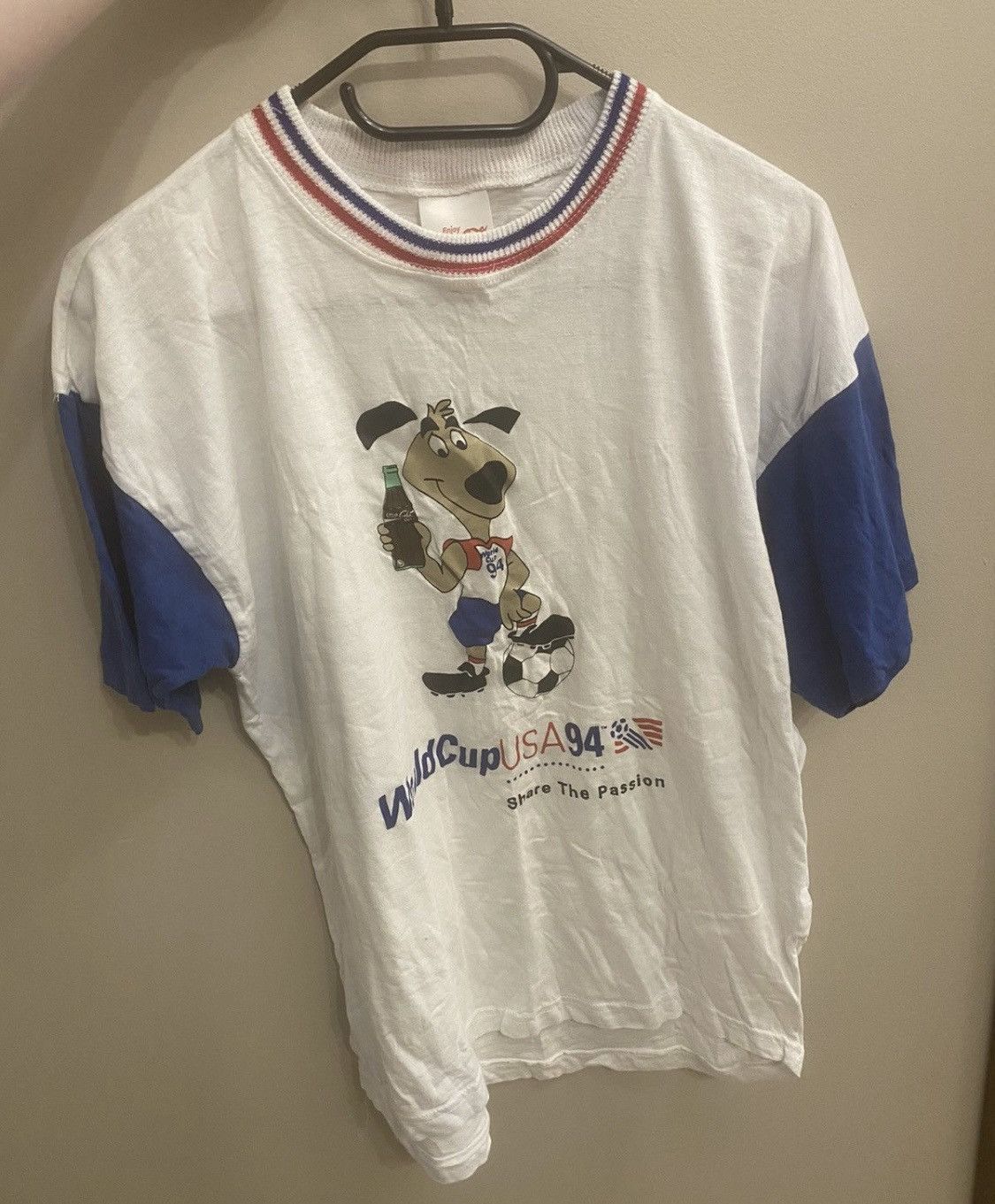 Streetwear Coca cola world cup USA 1994 Vintage tee