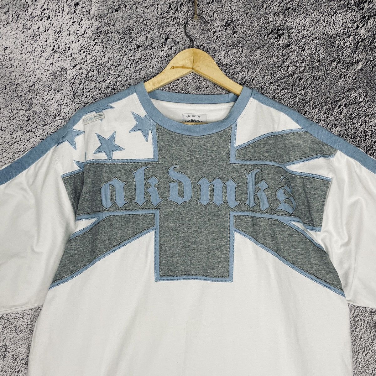 Akademiks × Vintage 💧VINTAGE💧 Akademiks Unseen Forces Hip Hop British flag Tee Size US XXL / EU 58 / 5 - 7 Thumbnail