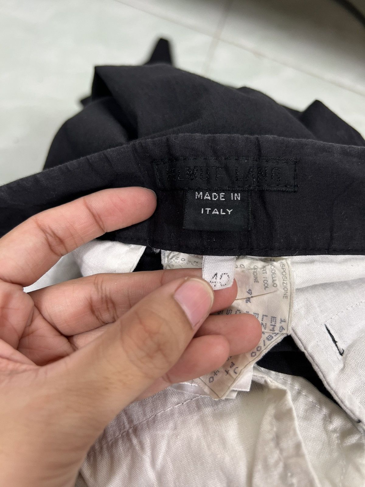 Helmut Lang 🔥 1990s HELMUT LANG TROUSER PANTS MADE IN ITALY Size US 28 / EU 44 - 9 Thumbnail