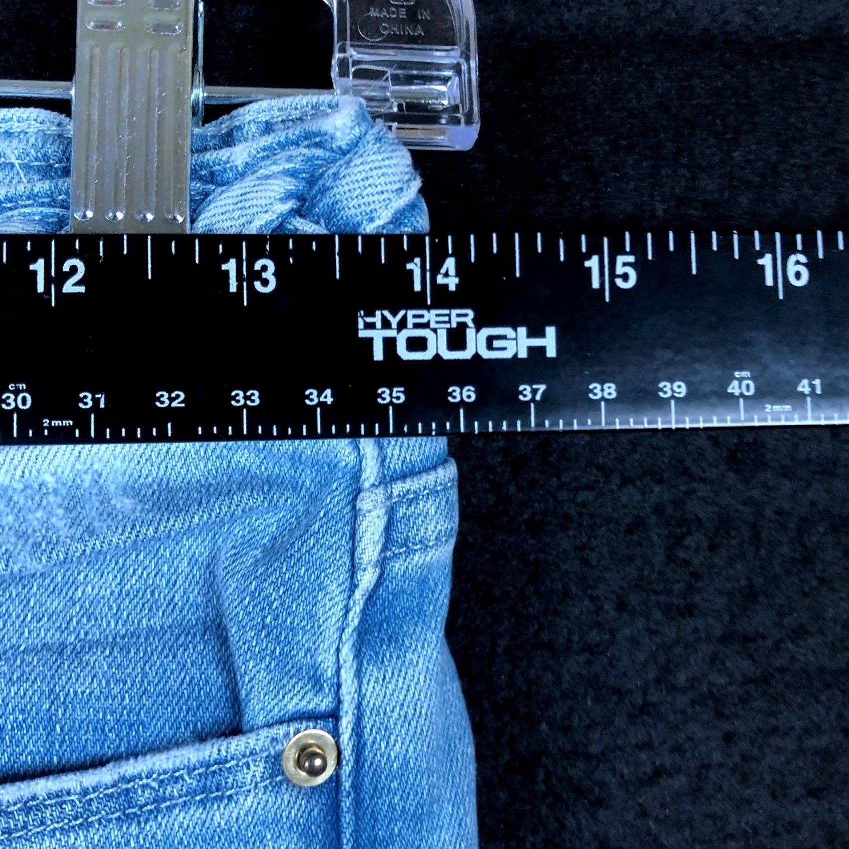 Frame VINTAGE FRAME Womens Jeans Blue Denim Mid Rise Le Crop Mini Boot Stretch 25 Size 42" / US 20 - 7 Thumbnail