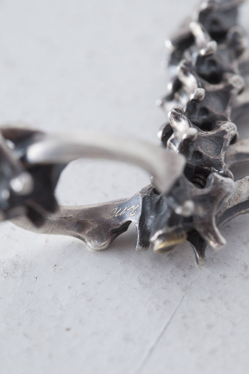 Other Spine / vertebrae silver pendant Size ONE SIZE - 10 Thumbnail
