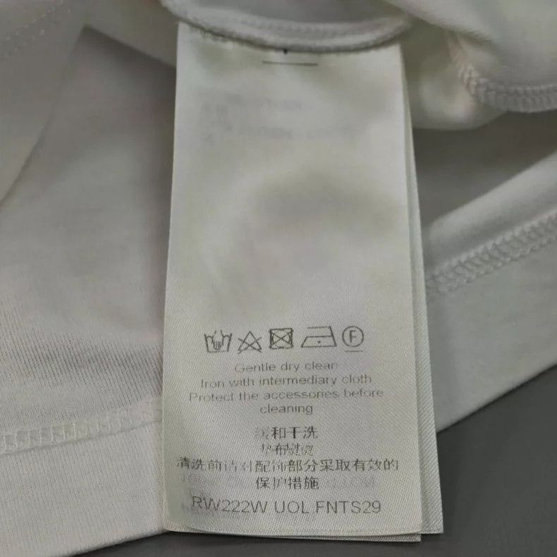Louis Vuitton Louis Vuitton white solid chain logo short sleeves 2505-Ne Size US S / EU 44-46 / 1 - 8 Thumbnail