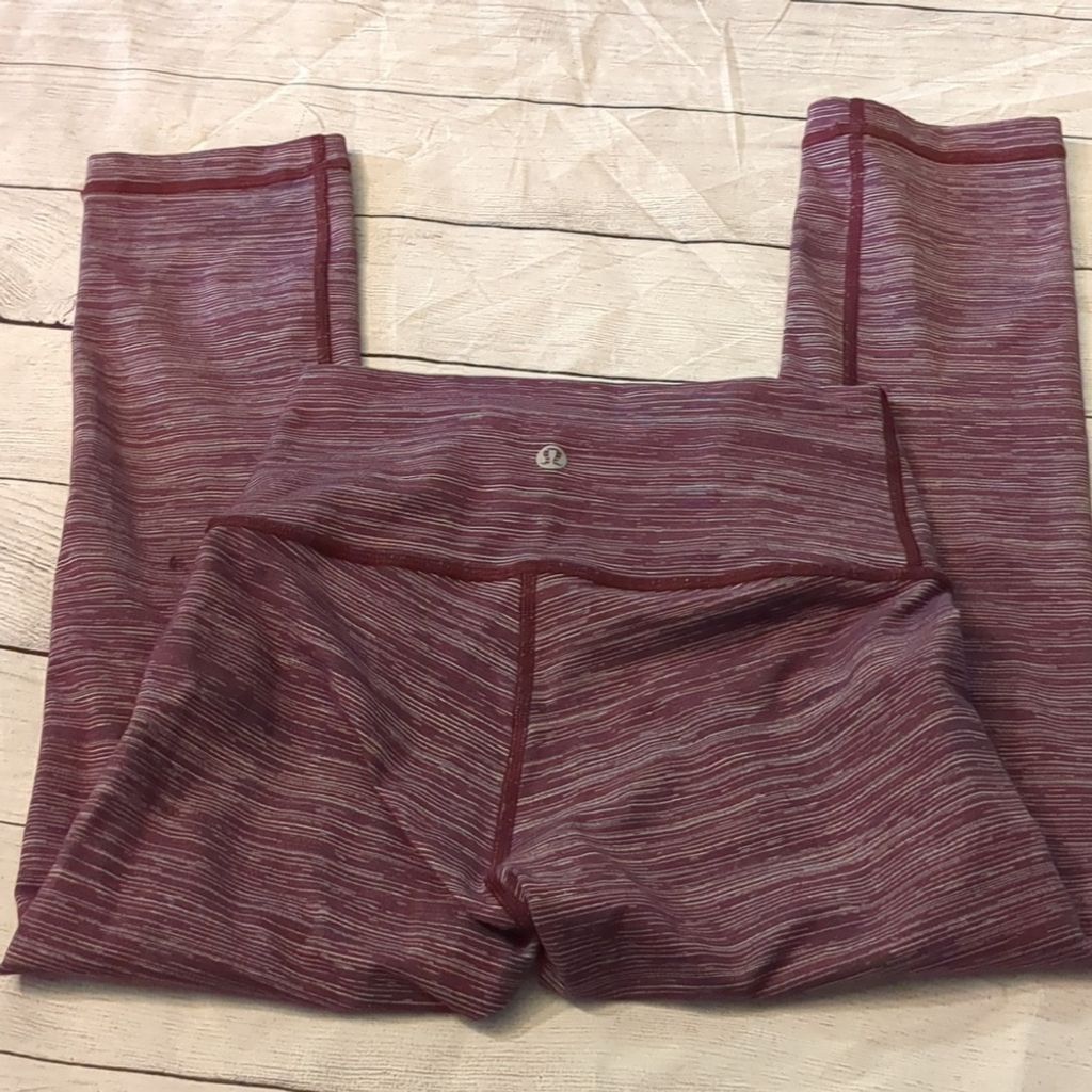Lululemon Lululemon wunder under crop high rise leggings size 4 Size 27" / US 4 / IT 40 - 4 Thumbnail