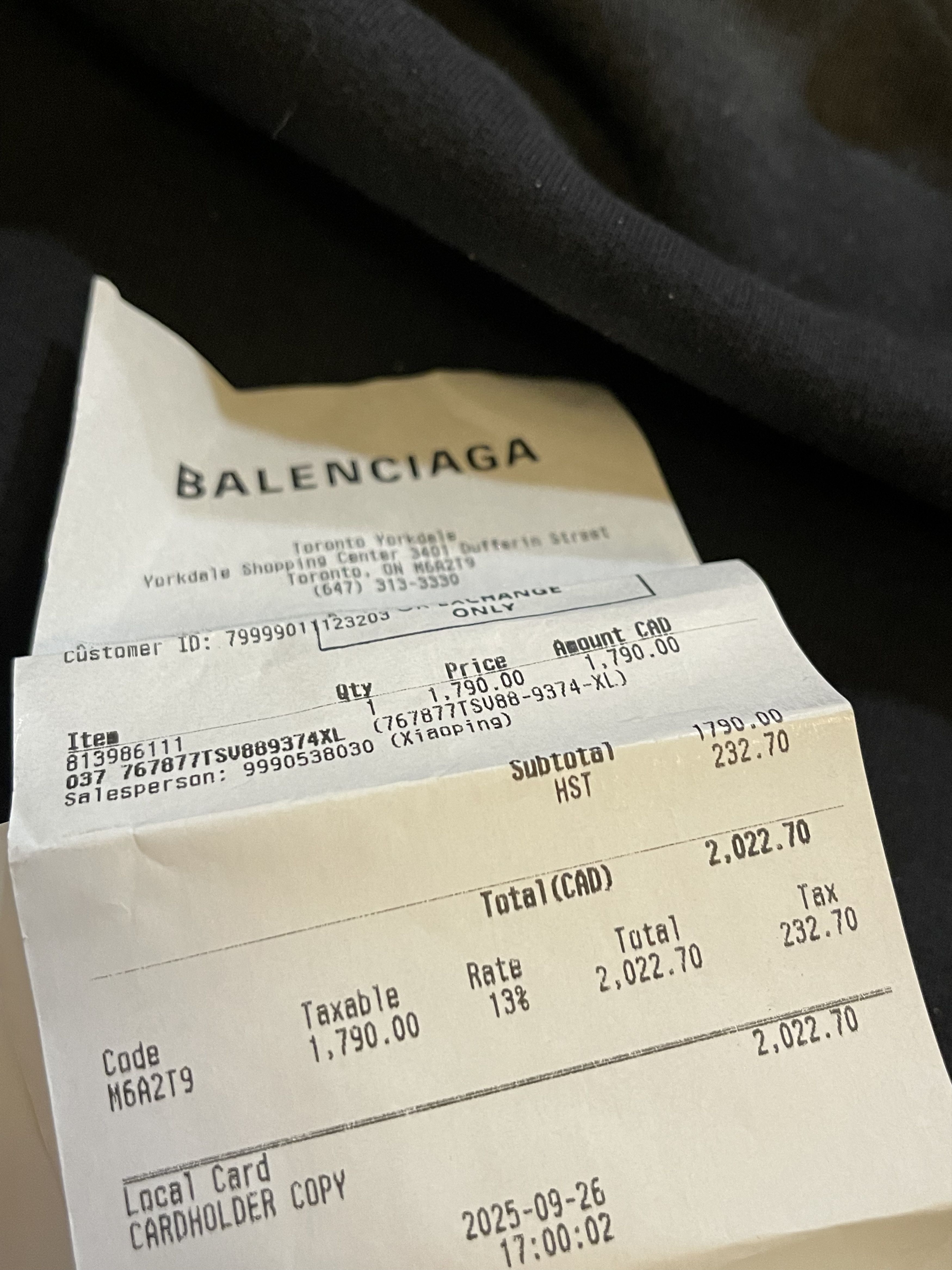 Balenciaga Balenciaga 26' Hoodie Size US XL / EU 56 / 4 - 6 Thumbnail