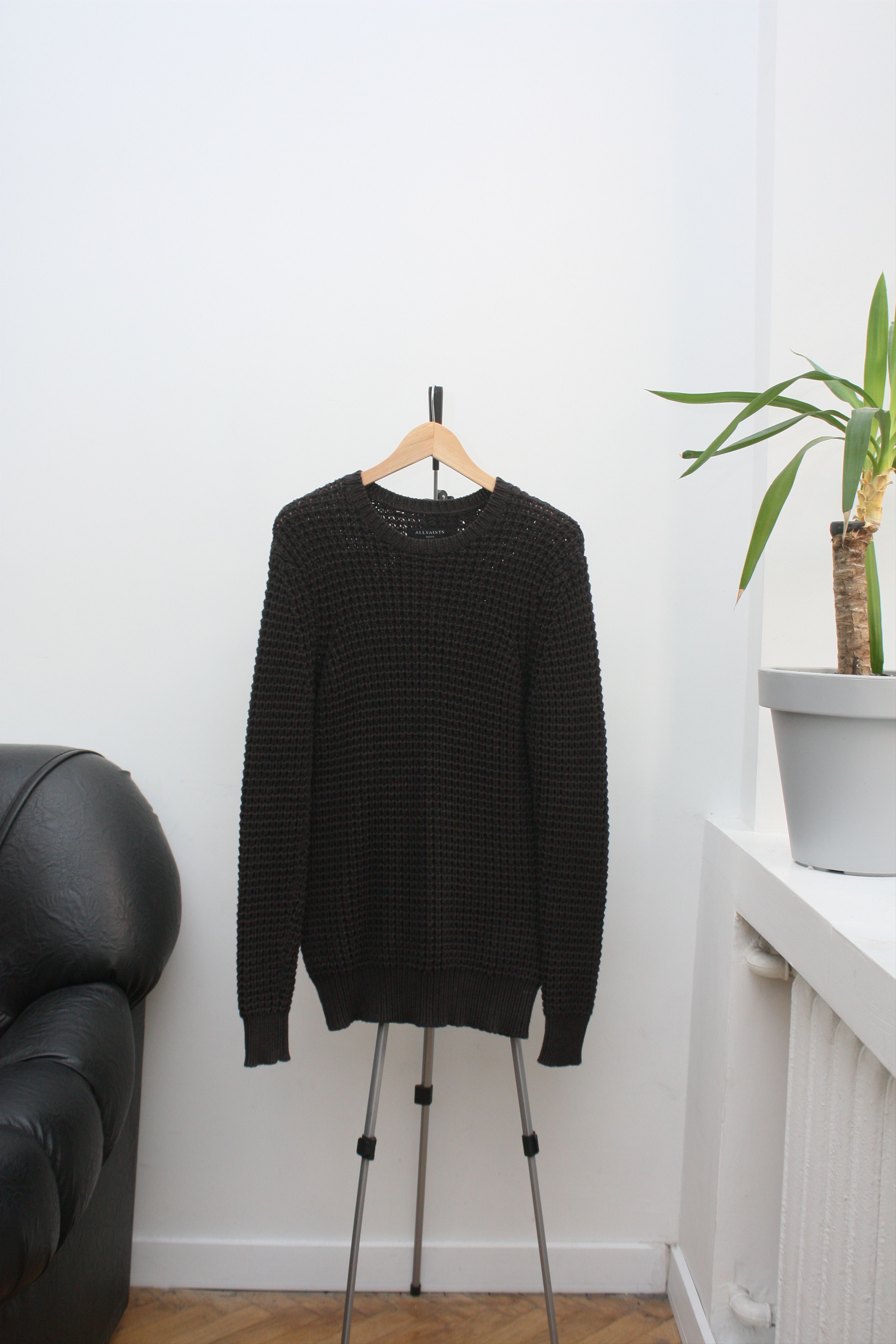 Allsaints Allsaints Rok Crew Cotton Knitted Sweater Small Size US S / EU 44-46 / 1 - 2 Thumbnail