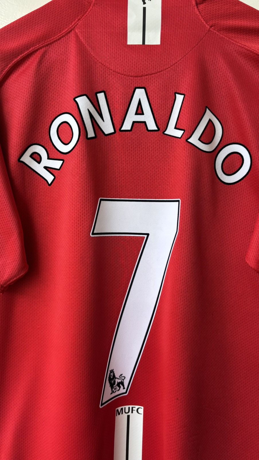 Nike Manchester United 07/08 Home ( Cristiano Ronaldo CR7 ) Size US L / EU 52-54 / 3 - 5 Thumbnail