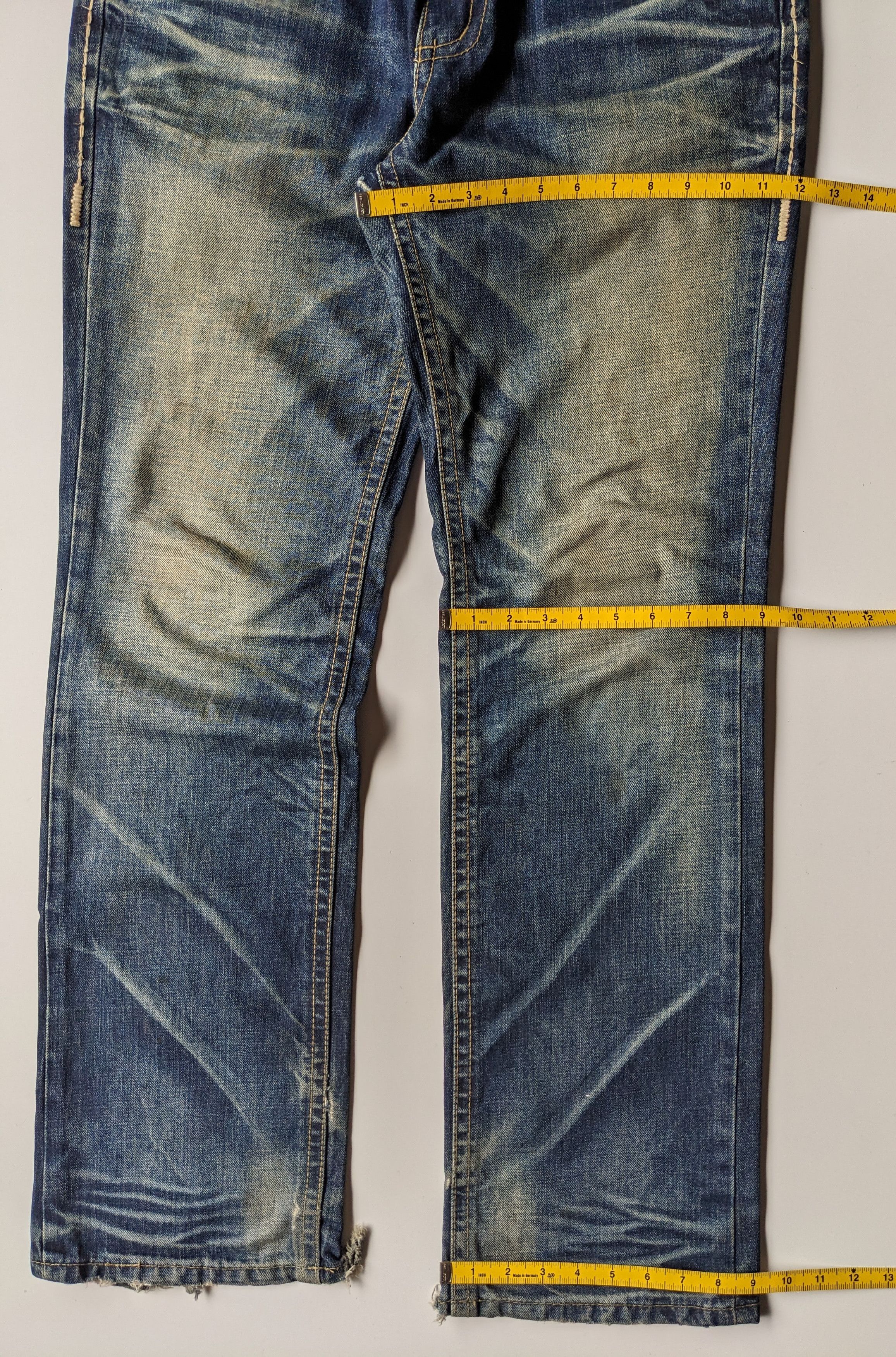 If Six Was Nine × Japanese Brand × Le Grande Bleu (L.G.B.) Lolita mudwash clawmark jeans Size US 36 / EU 52 - 8 Thumbnail