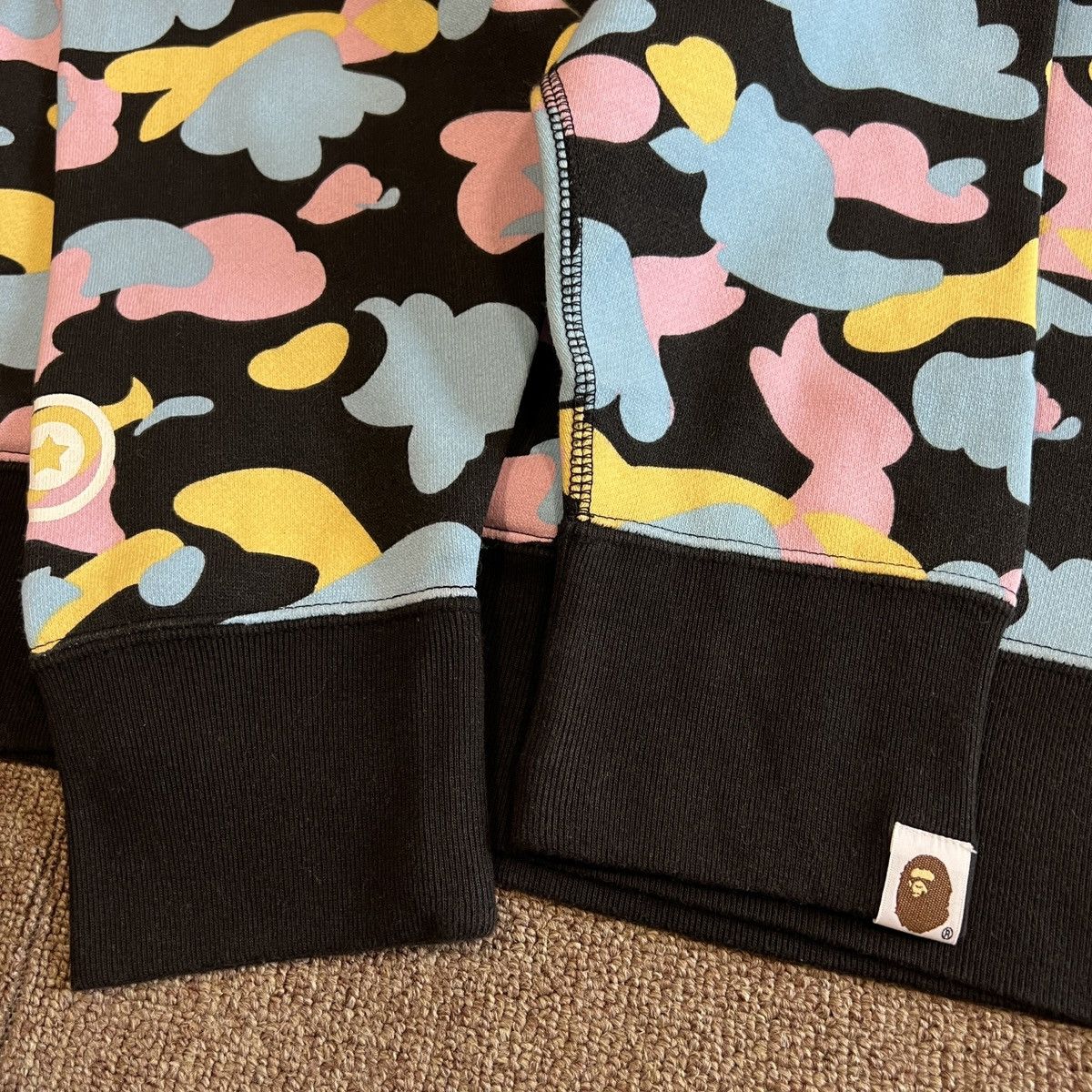 Bape New Multi Camo Shark Relaxed Full Zip Hoodie Size US M / EU 48-50 / 2 - 11 Thumbnail