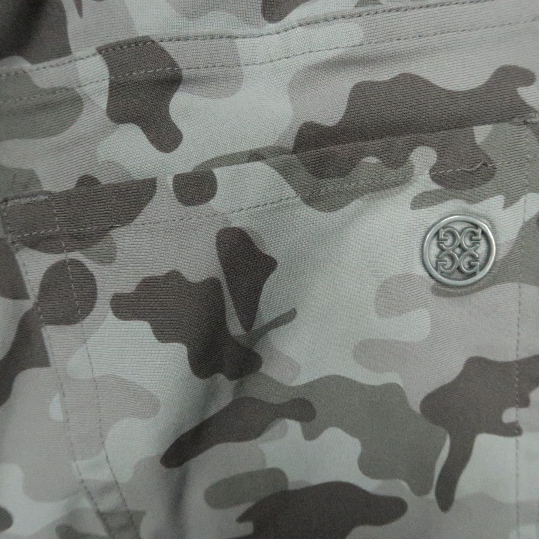 G/FORE G/Fore Pants Mens 32x32 Gray Camo Performance 5-Pocket Golf Chino Trouser Shirt Size US 32 / EU 48 - 6 Thumbnail