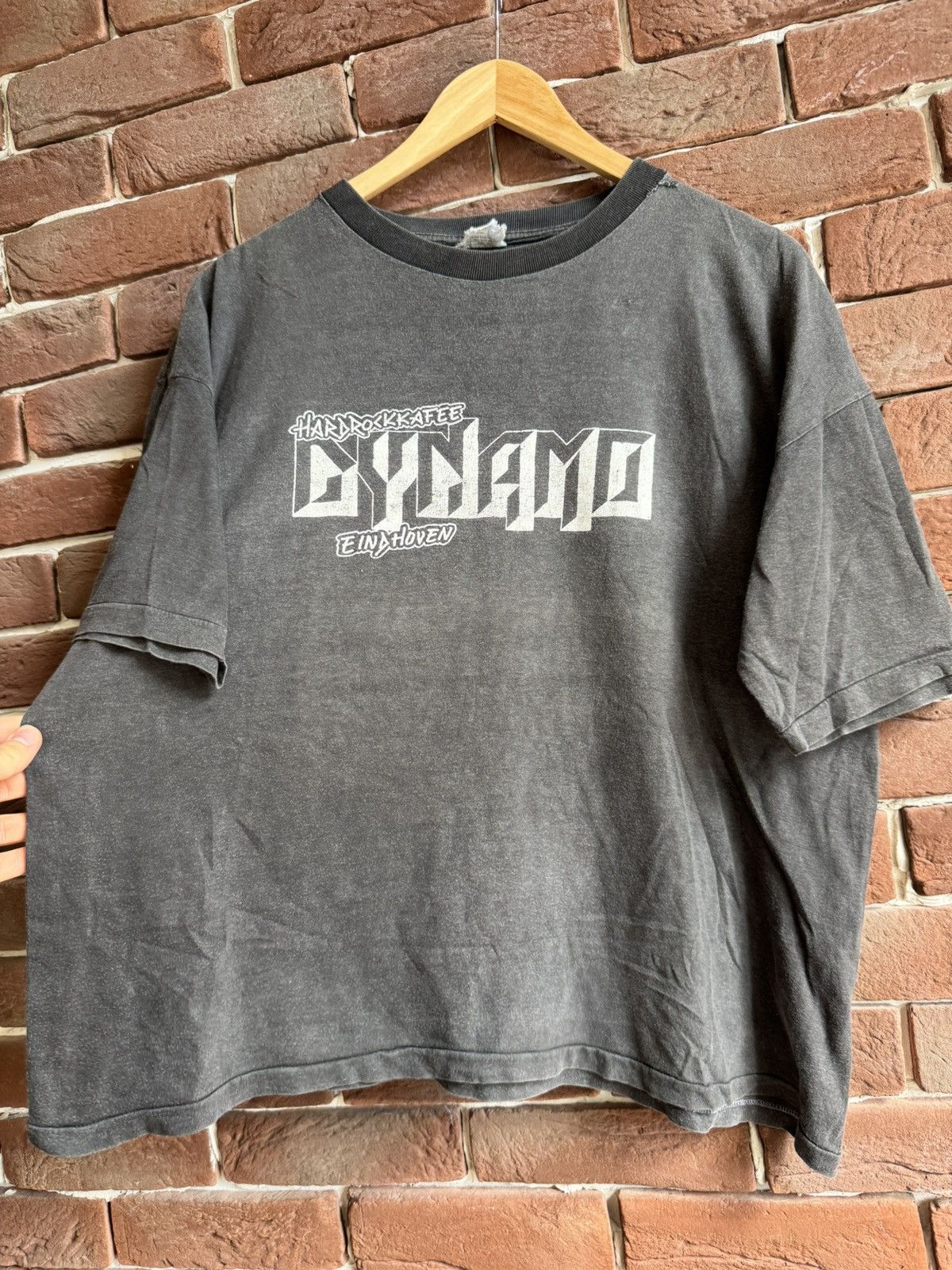 Vintage 80s Vintage Dynamo Eindhoven Cafe Festival Tee Band Grail Size US L / EU 52-54 / 3 - 3 Thumbnail