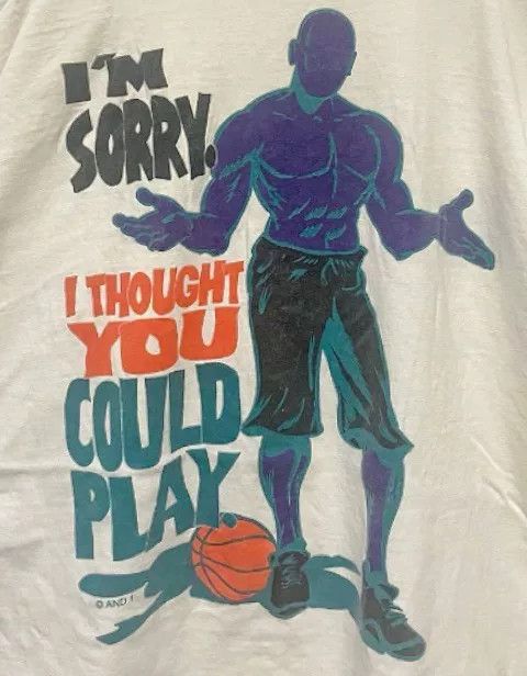 Vintage AND1 90s Single Stitch T-Shirt