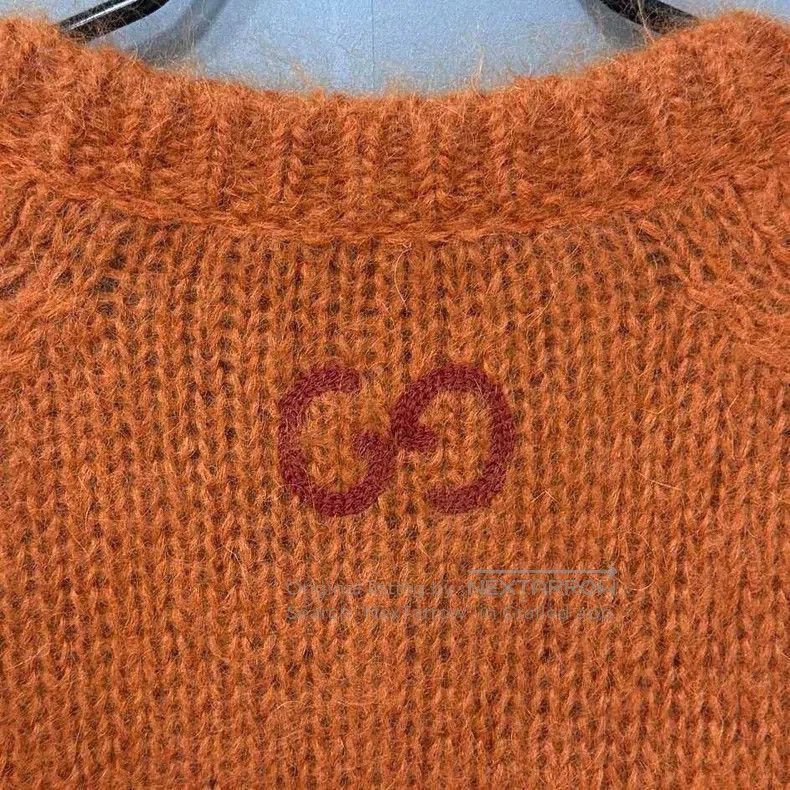Gucci Gucci Logo Mahai wool knitted cardigan on the back coat Size M / US 6-8 / IT 42-44 - 3 Thumbnail