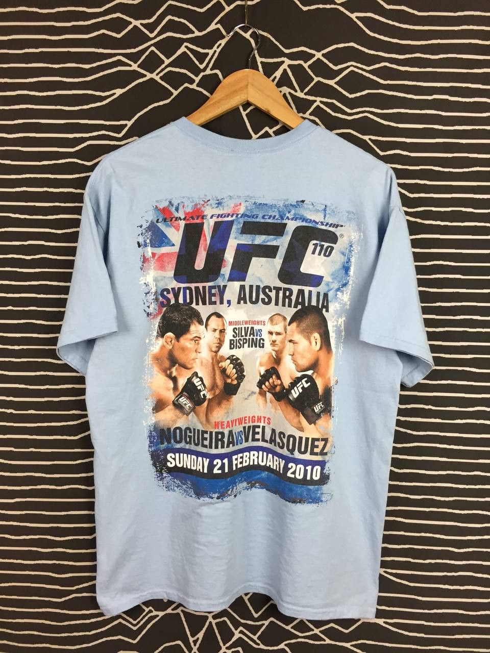 UFC Vtg Y2K Ultimate Fighting Championship UFC 110 Sydney Tee Size US L / EU 52-54 / 3 - 1 Thumbnail