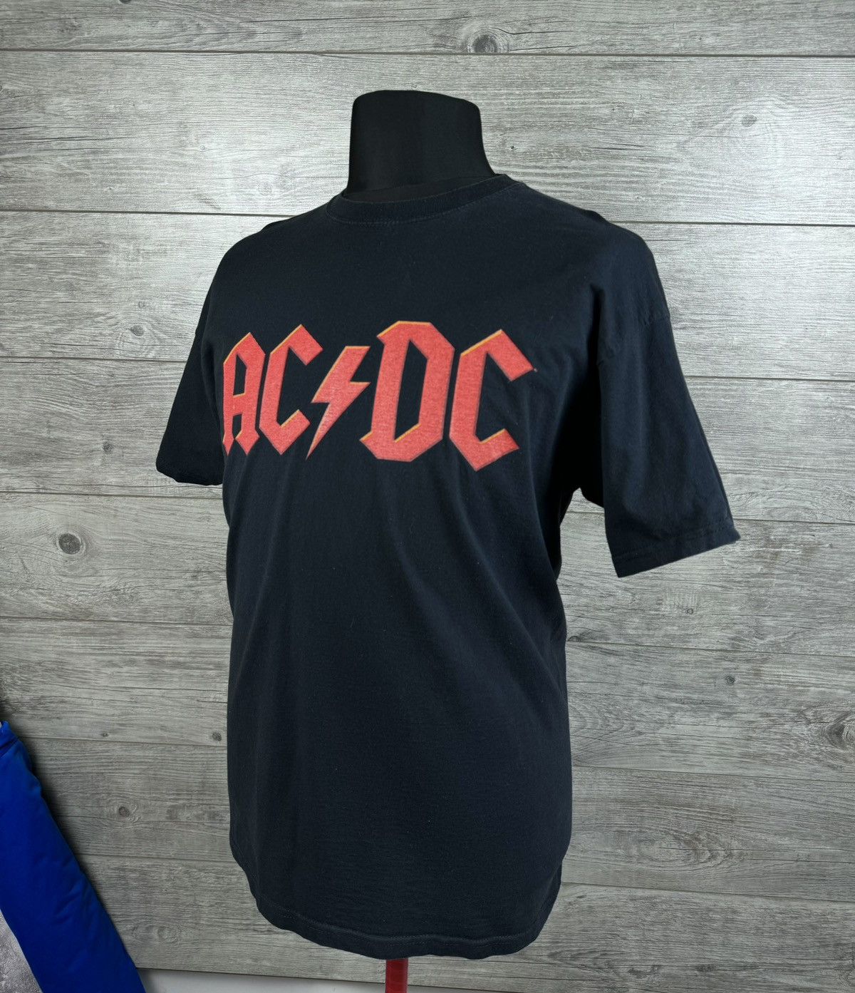 AC/DC × Vintage T-SHIRT AC / DC ROCK STYLE SIZE XL Size US XL / EU 56 / 4 - 2 Thumbnail