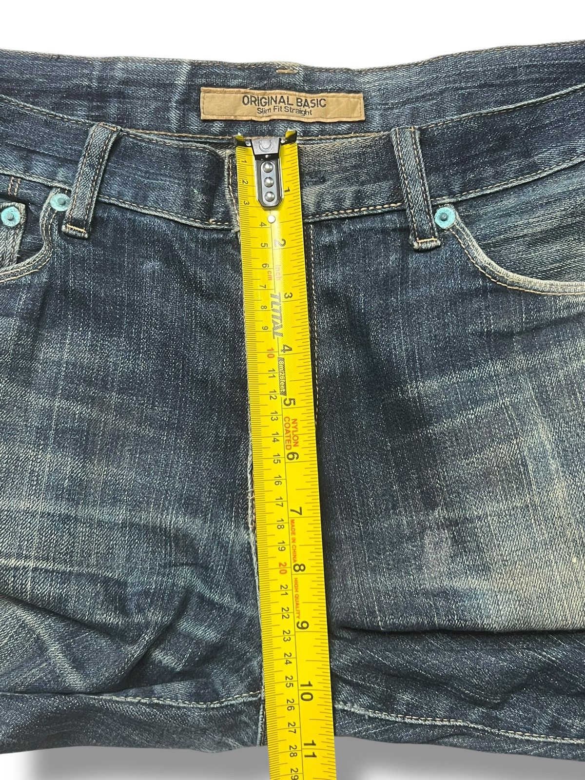 Uniqlo Vintage Uniqlo S-001 Japan - Faded Rusty Wash Jeans Size US 34 / EU 50 - 15 Thumbnail