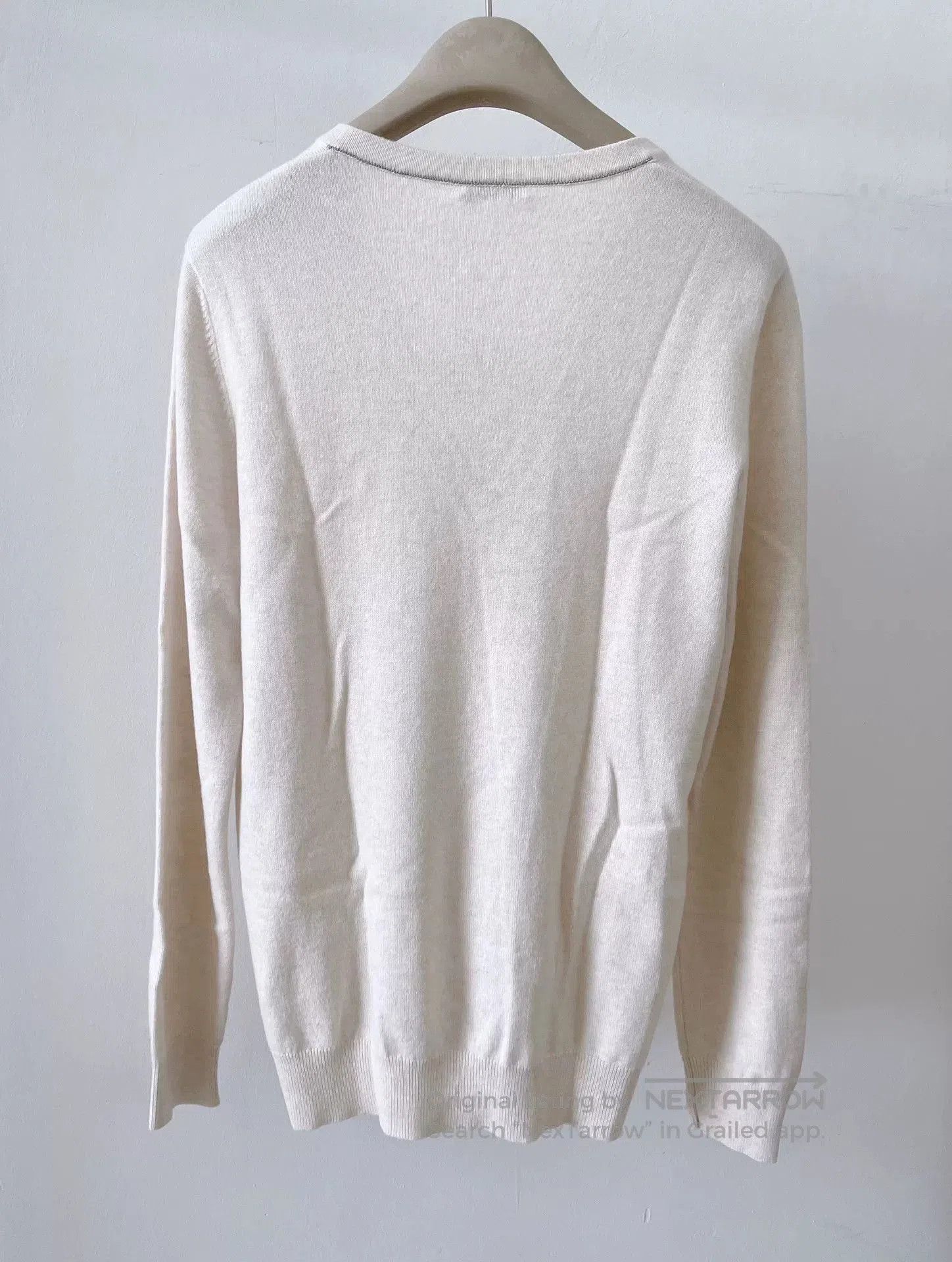 Brunello Cucinelli Brunello Cucinelli V-Neck Cashmere Sweater. Size US M / EU 48-50 / 2 - 2 Thumbnail