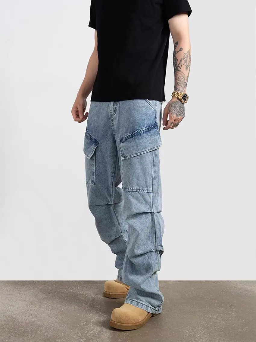 Designer × Japanese Brand Vintage Hip Hop Street Loose Casual Pants Size US 32 / EU 48 - 1 Thumbnail